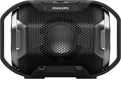 Philips Tragbarer Bluetooth Lautsprecher SB300B/00 Mobiler Bluetooth Lautsprecher (Voluminöse Bäss...