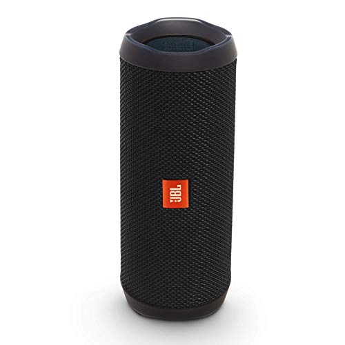 JBL Flip 4 Bluetooth Box in Schwarz – Wasserdichter, tragbarer Lautsprecher mit Freisprechfunktion...