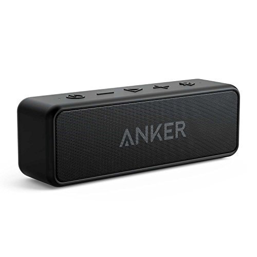 Anker SoundCore 2 Bluetooth Lautsprecher, Enormer mit Dualen Bass-Treibern, 24h Akku, Verbesserter I...