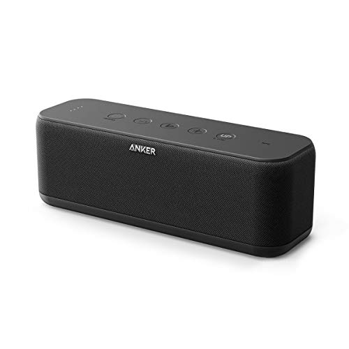 Anker Soundcore Boost Bluetooth Lautsprecher Upgrade mit fantastischem Sound, BassUp, 12 Std Wiederg...