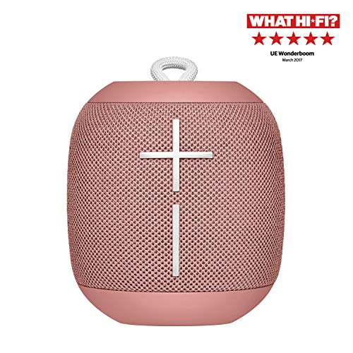 Ultimate Ears Wonderboom Tragbarer drahtloser Bluetooth-Lautsprecher, 360° Surround Sound, Wasserdi...