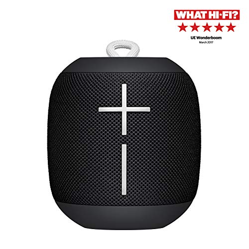 Ultimate Ears Wonderboom Tragbarer drahtloser Bluetooth-Lautsprecher, 360° Surround Sound, Wasserdi...