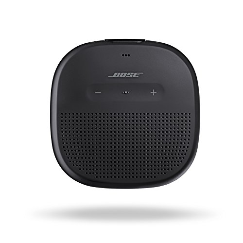 Bose SoundLink Micro Bluetooth speaker: kleiner tragbarer, wasserdichter Lautsprecher mit Mikrofon, Schwarz