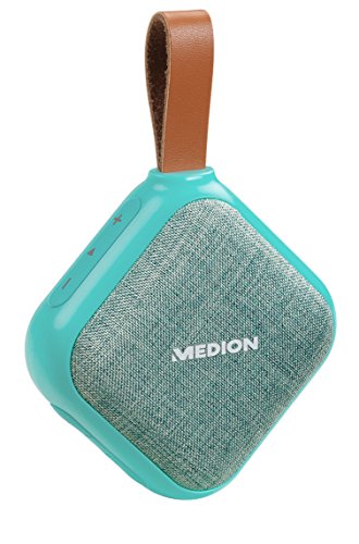 MEDION E65242 Bluetooth Lautsprecher (Bluetooth 4.1, Freisprechfunktion, Strahlwasserschutz IPX5, 30...