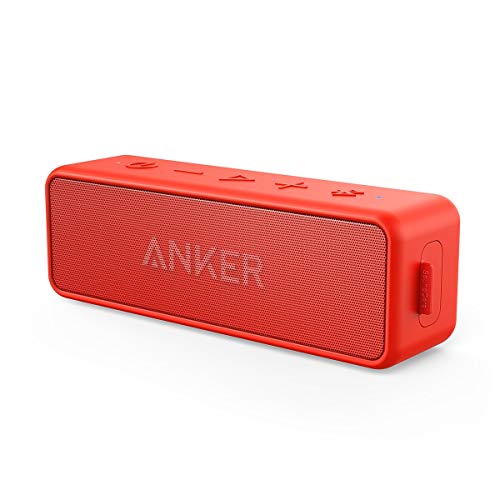 Anker SoundCore 2 Bluetooth Lautsprecher, Fantastischer Sound, Enormer Bass mit Dualen Bass-Treibern... Anker SoundCore 2 Bluetooth Lautsprecher, Fantastischer Sound, Enormer Bass mit Dualen Bass-Treibern...
