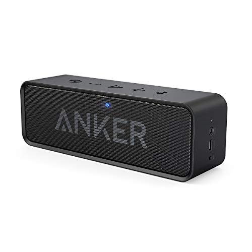 Anker SoundCore Mobiler Bluetooth 4.0 Lautsprecher, unglaubliche 24-Stunden-Akkulaufzeit, Dual-Treib...