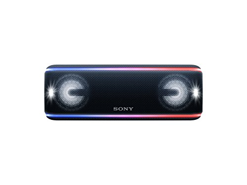 Sony SRS-XB41 kabelloser Bluetooth Lautsprecher (tragbar, mehrfarbige Lichtleiste, Lautsprecherbeleu...