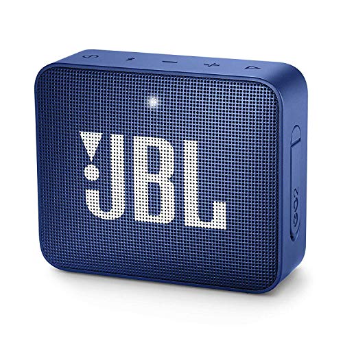 JBL GO 2 kleine Musikbox in Blau – Wasserfester, portabler Bluetooth-Lautsprecher mit Freisprechfu... JBL GO 2 kleine Musikbox in Blau – Wasserfester, portabler Bluetooth-Lautsprecher mit Freisprechfu...