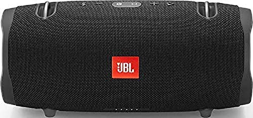 JBL Xtreme 2 Musikbox in Schwarz – Wasserdichter, portabler Stereo Bluetooth Speaker mit integrier...
