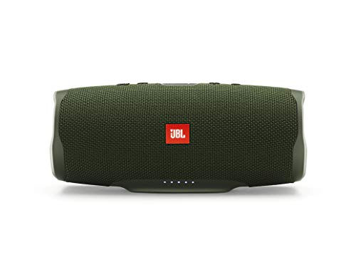 JBL Charge 4 Bluetooth-Lautsprecher in Grün – Wasserfeste, portable Boombox mit integrierter Powe...