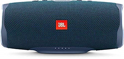 JBL Charge 4 Bluetooth-Lautsprecher in Blau – Wasserfeste, portable Boombox mit integrierter Power... JBL Charge 4 Bluetooth-Lautsprecher in Blau – Wasserfeste, portable Boombox mit integrierter Power...