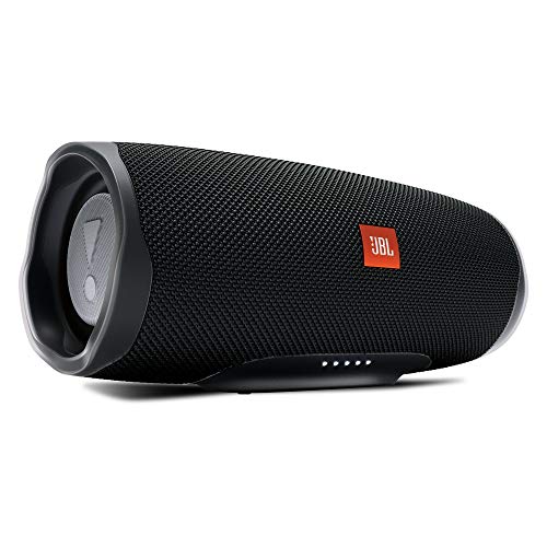 JBL Charge 4 Bluetooth-Lautsprecher in Schwarz, Wasserfeste, portable Boombox mit integrierter Power... JBL Charge 4 Bluetooth-Lautsprecher in Schwarz, Wasserfeste, portable Boombox mit integrierter Power...