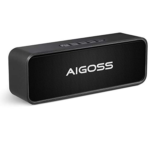 Aigoss Bluetooth Lautsprecher, Tragbarer Wireless V5.0 Duale Bass-Treiber Kabelloser Lautsprecher mi... Aigoss Bluetooth Lautsprecher, Tragbarer Wireless V5.0 Duale Bass-Treiber Kabelloser Lautsprecher mi...