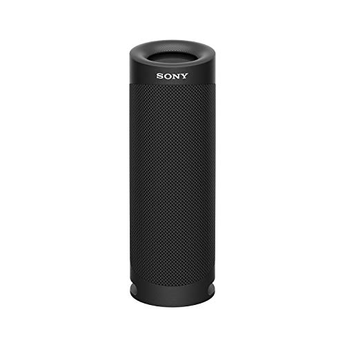 Sony SRS-XB23 tragbarer, kabelloser Bluetooth Lautsprecher (12h Akkulaufzeit, wasserabweisend, Extra...