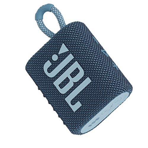 JBL GO 3 kleine Bluetooth Box in Blau – Wasserfester, tragbarer Lautsprecher für unterwegs – Bi...