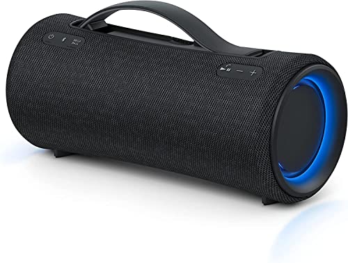 Sony SRS-XG300 - Tragbarer kabelloser Bluetooth-Lautsprecher mit starkem Partysound und Beleuchtung ...